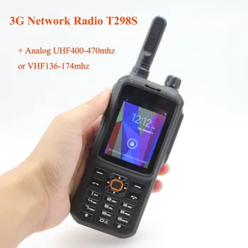 3G Network radio T298S Android 4.4.2 WCDMA GSM public network radio touch screen UHF400-470MHz or VHF136-174MHz walkie talkie
3G Network radio T298S Android 4.4.2 WCDMA GSM public network radio touch screen UHF400-470MHz or VHF136-174MHz walkie talkie