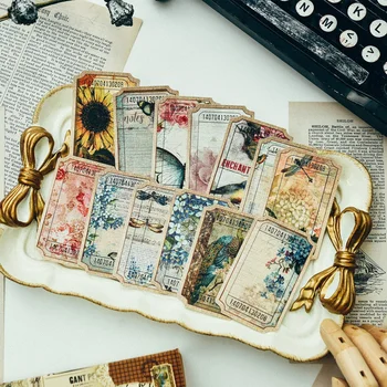 80 pcs/box Handmade Bullet Journal Stickers For Notebook Planner Decorative JUNKJOURNAL Material Bookmark Cards Vintage Pattern
80 pcs/box Handmade Bullet Journal Stickers For Notebook Planner Decorative JUNKJOURNAL Material Bookmark Cards Vintage Pattern