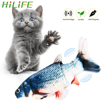 HILIFE USB Charging Simulation Carp Chewing Playing Biting Supplies Electric Wagging Jump Fish Pet Cat Toy
HILIFE USB Charging Simulation Carp Chewing Playing Biting Supplies Electric Wagging Jump Fish Pet Cat Toy
