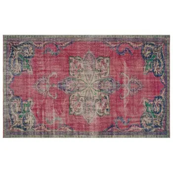 Handmade Natural Vintage Turkish Area Rug 165x271 Cm-5'5''X8'11'' 
Handmade Natural Vintage Turkish Area Rug 165x271 Cm-5'5''X8'11''