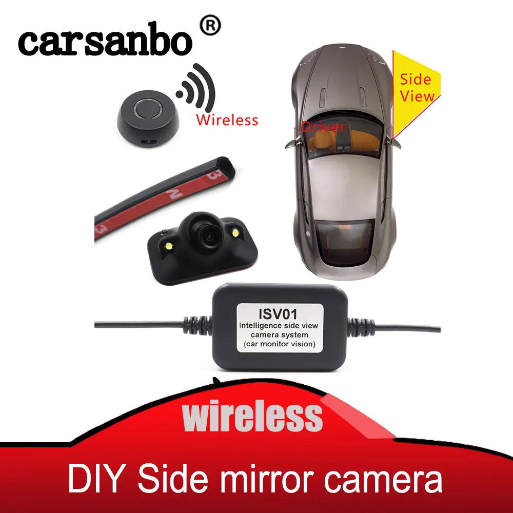 Carsanbo Vehicle Right Blind Spot System Camera Car Rear View Camera Parking System Mini Two Video Automatic Switch Control Box
Carsanbo Vehicle Right Blind Spot System Camera Car Rear View Camera Parking System Mini Two Video Automatic Switch Control Box