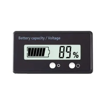 12V/24V/36V/48V LCD Acid Lead Lithium Battery Capacity Indicator Voltmeter Voltage Electric Motorcycle Scooter Battery Tester
12V/24V/36V/48V LCD Acid Lead Lithium Battery Capacity Indicator Voltmeter Voltage Electric Motorcycle Scooter Battery Tester