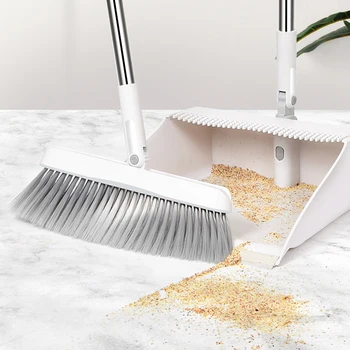 Practical Folding Standing Broom Dustpan Set Windproof Rotatable Windproof Floor Cleaning Tool Durable Swivel Broom Home Devices
Practical Folding Standing Broom Dustpan Set Windproof Rotatable Windproof Floor Cleaning Tool Durable Swivel Broom Home Devices