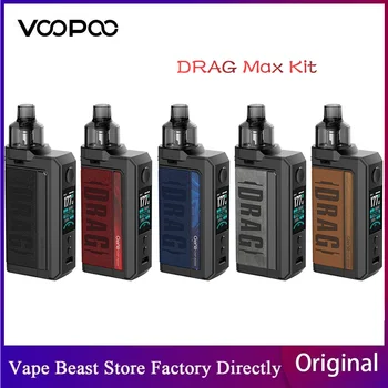 Original VOOPOO DRAG Max 177W TC Kit W/PNP Tank Capacity 4.5ml Fit All of PnP Coils By Dual 18650 Batteries NO Battery E-cig Kit
Original VOOPOO DRAG Max 177W TC Kit W/PNP Tank Capacity 4.5ml Fit All of PnP Coils By Dual 18650 Batteries NO Battery E-cig Kit