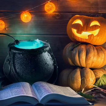 Halloween Terror Cauldron Mist Smoke Fog Machine Candy Pot Colorful Changing Party Props Witch Novelty Kid Toy Atomization Lamp
Halloween Terror Cauldron Mist Smoke Fog Machine Candy Pot Colorful Changing Party Props Witch Novelty Kid Toy Atomization Lamp