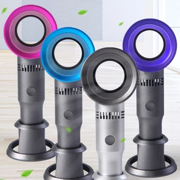 Mini Portable Handheld Bladeless Fan USB Rechargeable Leafless Cooling Fan Cooler with 3 Speed Level
Mini Portable Handheld Bladeless Fan USB Rechargeable Leafless Cooling Fan Cooler with 3 Speed Level