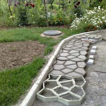 DIY Plastic Path Maker Mold Manually Paving/Cement Brick Molds Patio Concrete Slabs Path Garden Ornaments Drop Shipping
DIY Plastic Path Maker Mold Manually Paving/Cement Brick Molds Patio Concrete Slabs Path Garden Ornaments Drop Shipping