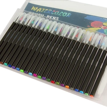 48 Colors Watercolor Brush Pens Art Marker Pens for Drawing Coloring Books Manga Calligraphy School Supplies Stationery
48 Colors Watercolor Brush Pens Art Marker Pens for Drawing Coloring Books Manga Calligraphy School Supplies Stationery