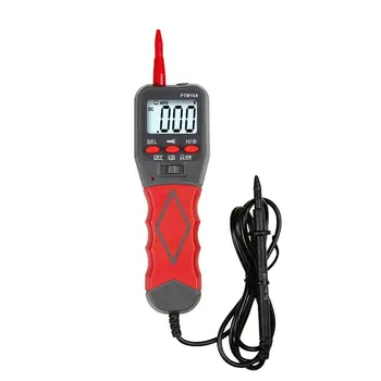 PTM16A Handheld Pen Type Digital Multimeter DC/AC Voltage Meter Resistance Diode Continuity Tester Backlight LCD Display
PTM16A Handheld Pen Type Digital Multimeter DC/AC Voltage Meter Resistance Diode Continuity Tester Backlight LCD Display
