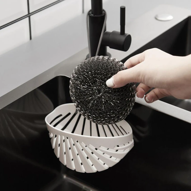 Kitchen Sponge Suction Cup Bathroom Sucker Holder Sink Soap Sponge Drain Rack Storage Holder
Kitchen Sponge Suction Cup Bathroom Sucker Holder Sink Soap Sponge Drain Rack Storage Holder