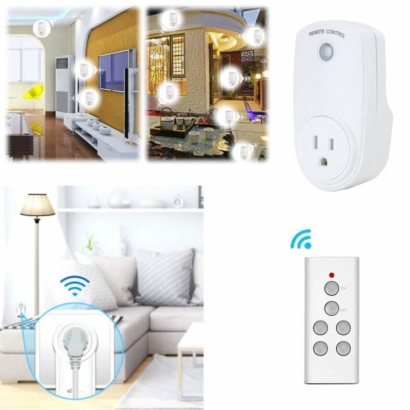 Universal United State Remote Control Socket Outlet Plug 433.92MHZ Rf Remote Power Socket Compatible Broadlink RM Pro+ 10A 2200W
Universal United State Remote Control Socket Outlet Plug 433.92MHZ Rf Remote Power Socket Compatible Broadlink RM Pro+ 10A 2200W