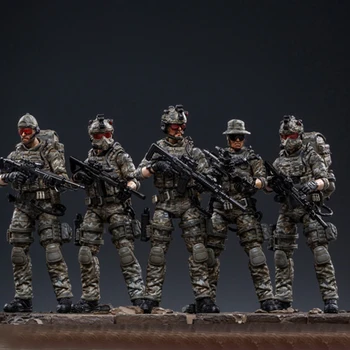 MODIKER 5Pcs 10.5cm 1/18 3D DIY Removable Soldier Model Marine Corps Special Forces Model with High Degree of Reduction
MODIKER 5Pcs 10.5cm 1/18 3D DIY Removable Soldier Model Marine Corps Special Forces Model with High Degree of Reduction