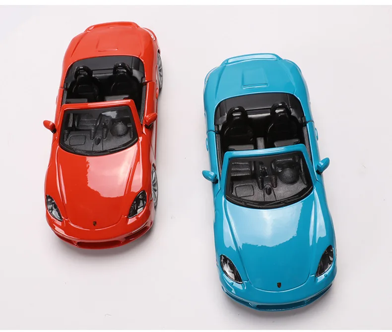 Bimeigao 1: 24 bao shi jie 718 Boxster Model Alloy Sports Car Model Toy Gift Decoration
Bimeigao 1: 24 bao shi jie 718 Boxster Model Alloy Sports Car Model Toy Gift Decoration