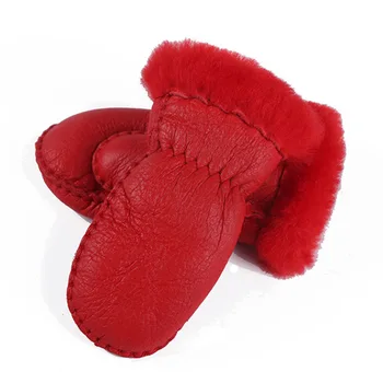 Baby Sheep Leather and Fur Mittens Boys Girls Winter Gloves
Baby Sheep Leather and Fur Mittens Boys Girls Winter Gloves