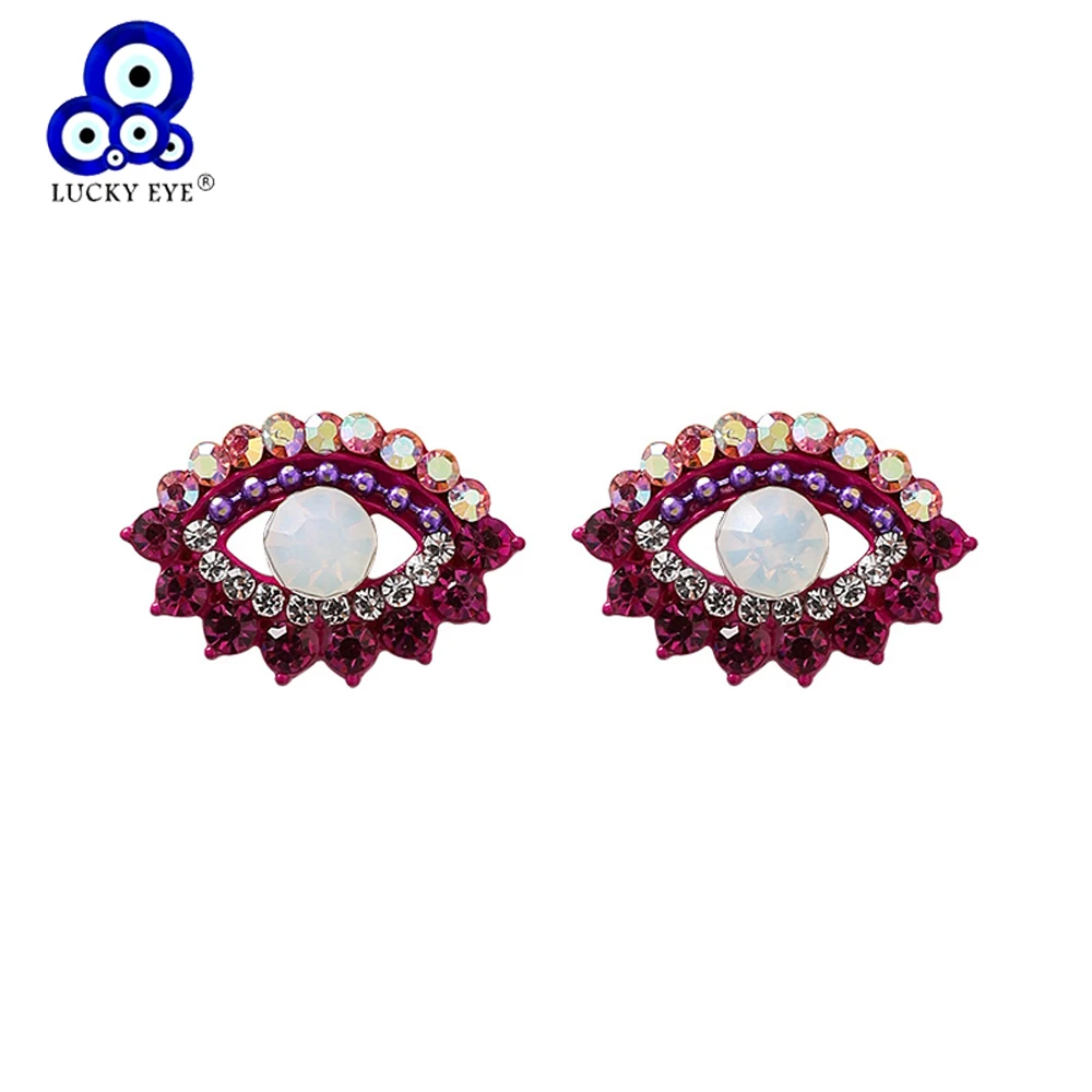 Lucky Eye Turkish Evil Eye Stud Earrings Red Blue Alloy Small Korean Earrings Fashion Jewelry Gifts for Women Ladies Girls LE252
Lucky Eye Turkish Evil Eye Stud Earrings Red Blue Alloy Small Korean Earrings Fashion Jewelry Gifts for Women Ladies Girls LE252