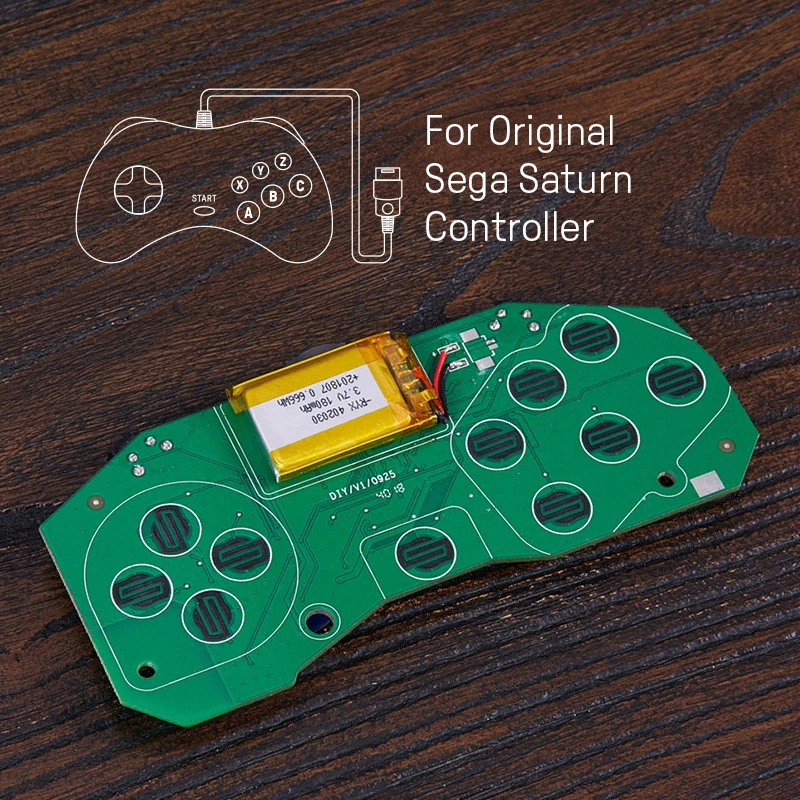 8BitDo Mod Kit for Original Sega Saturn Bluetooth Gamepad for Original MD Controller for Windows Android macOS Switch
8BitDo Mod Kit for Original Sega Saturn Bluetooth Gamepad for Original MD Controller for Windows Android macOS Switch