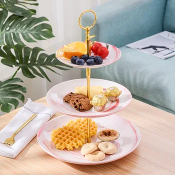 6-8-10 Inch Three-layer fruit plate European Marble Texture Bone China Fruit Plate Cake Plate Snack Plate Family Party Tableware
6-8-10 Inch Three-layer fruit plate European Marble Texture Bone China Fruit Plate Cake Plate Snack Plate Family Party Tableware