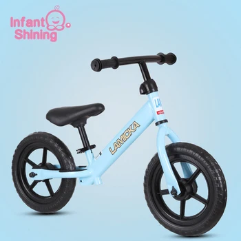 Infant Shining Children's Sliding Balance Car Carbon Steel Frame 12in Foam Two-wheeled Bicycle Suit for 6M-6Y Children
Infant Shining Children's Sliding Balance Car Carbon Steel Frame 12in Foam Two-wheeled Bicycle Suit for 6M-6Y Children