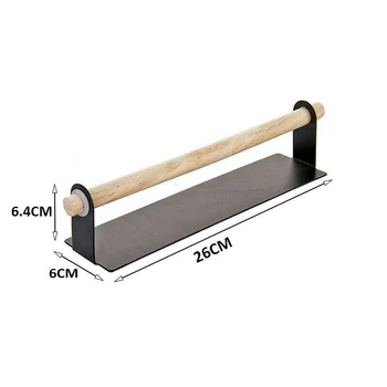 Durable Paper Storage Holder For Kitchen Iron Art Shelf Cabinet Adhesive White/Black For Putting Towel
Durable Paper Storage Holder For Kitchen Iron Art Shelf Cabinet Adhesive White/Black For Putting Towel