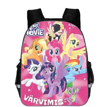 Moive My Little Pony Black Waterproof Backpack Students School Bag For Girls Boys Rucksack mochila children Backpack customize
Moive My Little Pony Black Waterproof Backpack Students School Bag For Girls Boys Rucksack mochila children Backpack customize