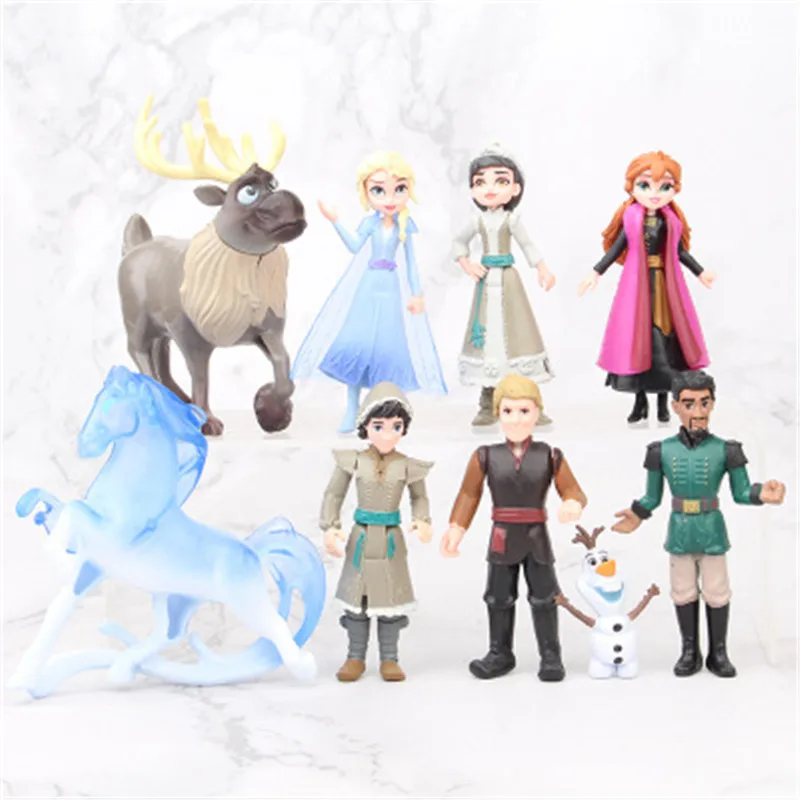 19-20cm Disney Princess Frozen 2 Handmade PVC Cartoon Doll Elsa Anna Cake Decoration Decoration Model Figurine Children Toy Gift
19-20cm Disney Princess Frozen 2 Handmade PVC Cartoon Doll Elsa Anna Cake Decoration Decoration Model Figurine Children Toy Gift