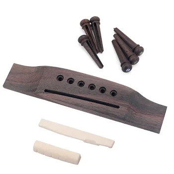 SEWS-1 Set Saddle+Pins+Bridge for Acoustic Guitar Replacement Instrument Parts
SEWS-1 Set Saddle+Pins+Bridge for Acoustic Guitar Replacement Instrument Parts