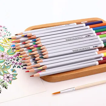 24 Colors Water Soluble Colored Pencil Watercolor Pencils Set for Adults Kids Drawing Painting Sketching School Office Supplies
24 Colors Water Soluble Colored Pencil Watercolor Pencils Set for Adults Kids Drawing Painting Sketching School Office Supplies