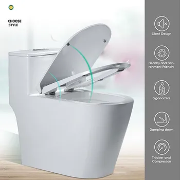 Toilet seat cream-white Non-yellowing Soft closing WC premium Scratch-resistant Scratch-resistant surface High load capacity
Toilet seat cream-white Non-yellowing Soft closing WC premium Scratch-resistant Scratch-resistant surface High load capacity