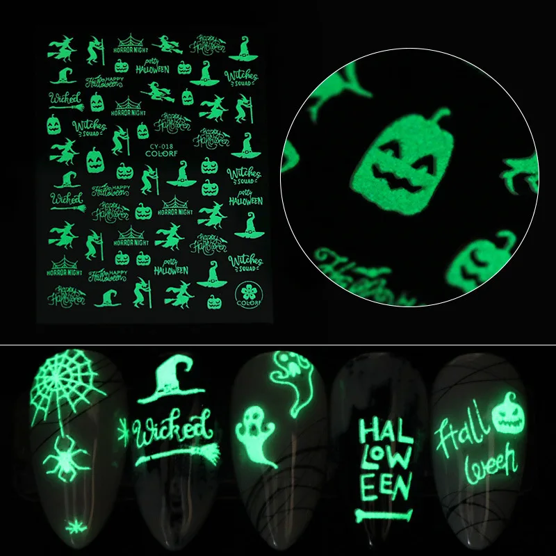 JIMITU Christmas Halloween Luminous Stickers Nail Stickers Halloween Funny Party Luminous Nail Stickers Funny Toy Stickers
JIMITU Christmas Halloween Luminous Stickers Nail Stickers Halloween Funny Party Luminous Nail Stickers Funny Toy Stickers
