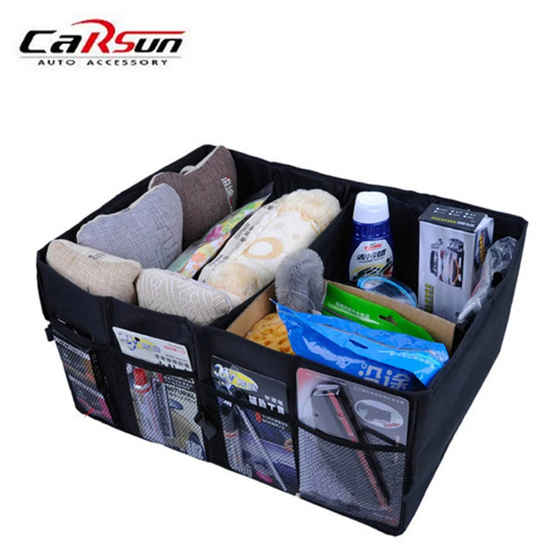 CARSUN Car Trunk Organizer Oxford Storage Box Foldable Box Multi-Function Stowing Tidying Storage Auto Trucks SUV Trunk Box Bag
CARSUN Car Trunk Organizer Oxford Storage Box Foldable Box Multi-Function Stowing Tidying Storage Auto Trucks SUV Trunk Box Bag