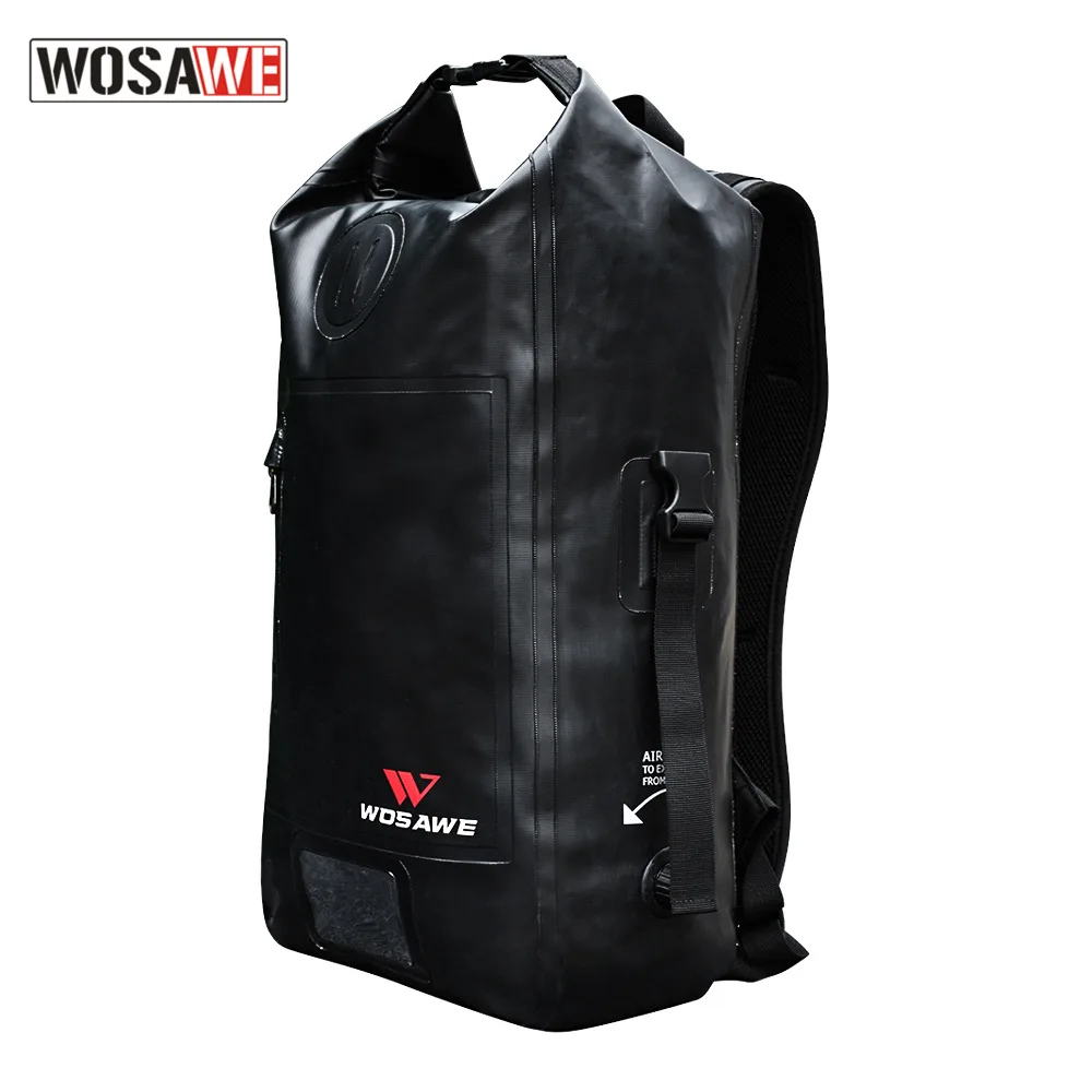 

WOSAWE 25L Motorcycle Backpack Bag Motocross Tail Bag Riding Racing Bag Waterproof Motorbike Double Shoulder Bag Travel Bag