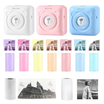 Portable Bluetooth Thermal Printer Mini Photo Pictures Printer For Mobile Android iOS Phone Pocket Sticker Paper Machine Printer
Portable Bluetooth Thermal Printer Mini Photo Pictures Printer For Mobile Android iOS Phone Pocket Sticker Paper Machine Printer