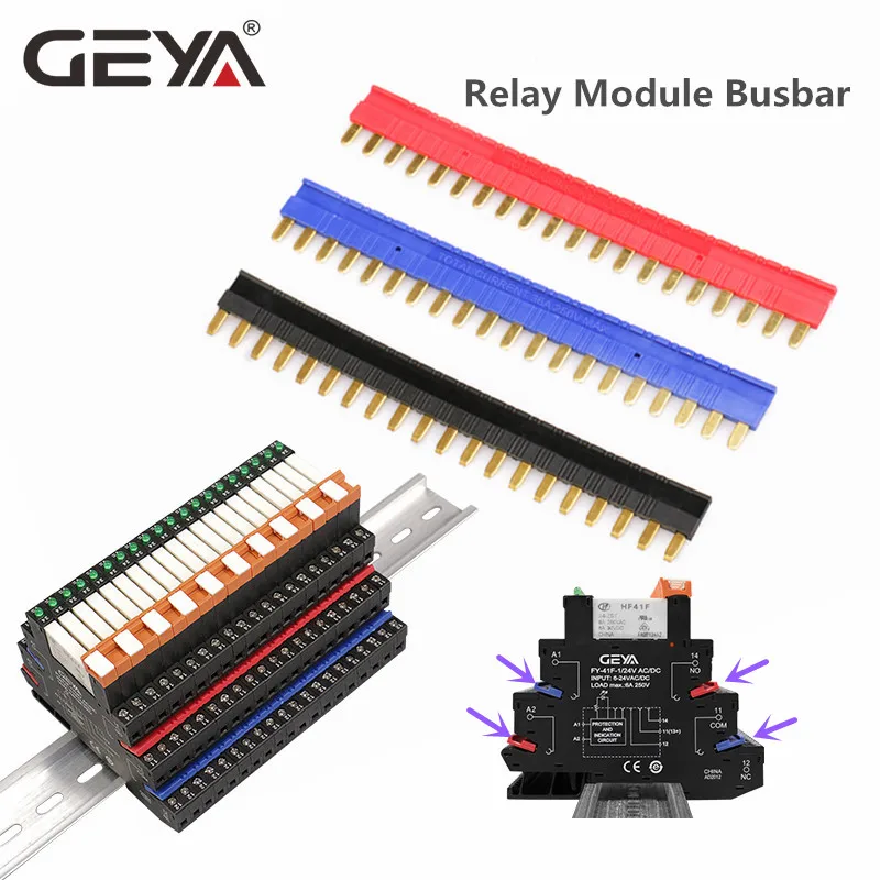 Description Picture 6 of item1PCS GEYA 6.2mm Slim Relay Module 41F Integrated PCB Mount Power Relay 12VACDC 24VACDC 48VACDC 110VAC 230VAC