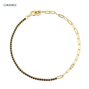 Kikichicc 100% 925 Sterling Silver Gold Fashion Irregular Geometric Chains Splice Luxury CZ Chain Bracelet 2020 Rock Punk Jewels 
Kikichicc 100% 925 Sterling Silver Gold Fashion Irregular Geometric Chains Splice Luxury CZ Chain Bracelet 2020 Rock Punk Jewels