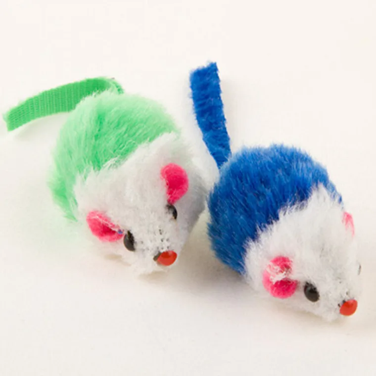 Funny Cat Interactive False Colorful Feather Plush Mouse Kitten Mini Mice Playing Toy Sound Squeaky Random Multicolor
Funny Cat Interactive False Colorful Feather Plush Mouse Kitten Mini Mice Playing Toy Sound Squeaky Random Multicolor