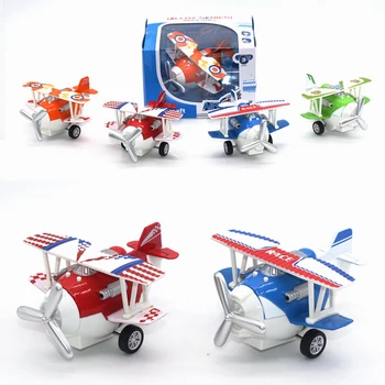 Alloy Kids Cartoon Airplanes Double Wing Glider Model Alloy Simulation Aircraft Return Force Acoustooptic Version Toys for Boys
Alloy Kids Cartoon Airplanes Double Wing Glider Model Alloy Simulation Aircraft Return Force Acoustooptic Version Toys for Boys