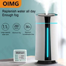 1100ML USB Humidifier Large Capacity Ultrasonic Essential Oil Aroma Diffuser 7-Colorful LED Light Multifunctional Portable
1100ML USB Humidifier Large Capacity Ultrasonic Essential Oil Aroma Diffuser 7-Colorful LED Light Multifunctional Portable