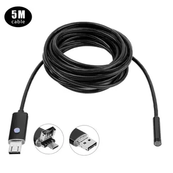 8mm / 8.0mm 5M USB Endoscope Waterproof Borescope Inspection Camera For Android Black Gold Red
8mm / 8.0mm 5M USB Endoscope Waterproof Borescope Inspection Camera For Android Black Gold Red