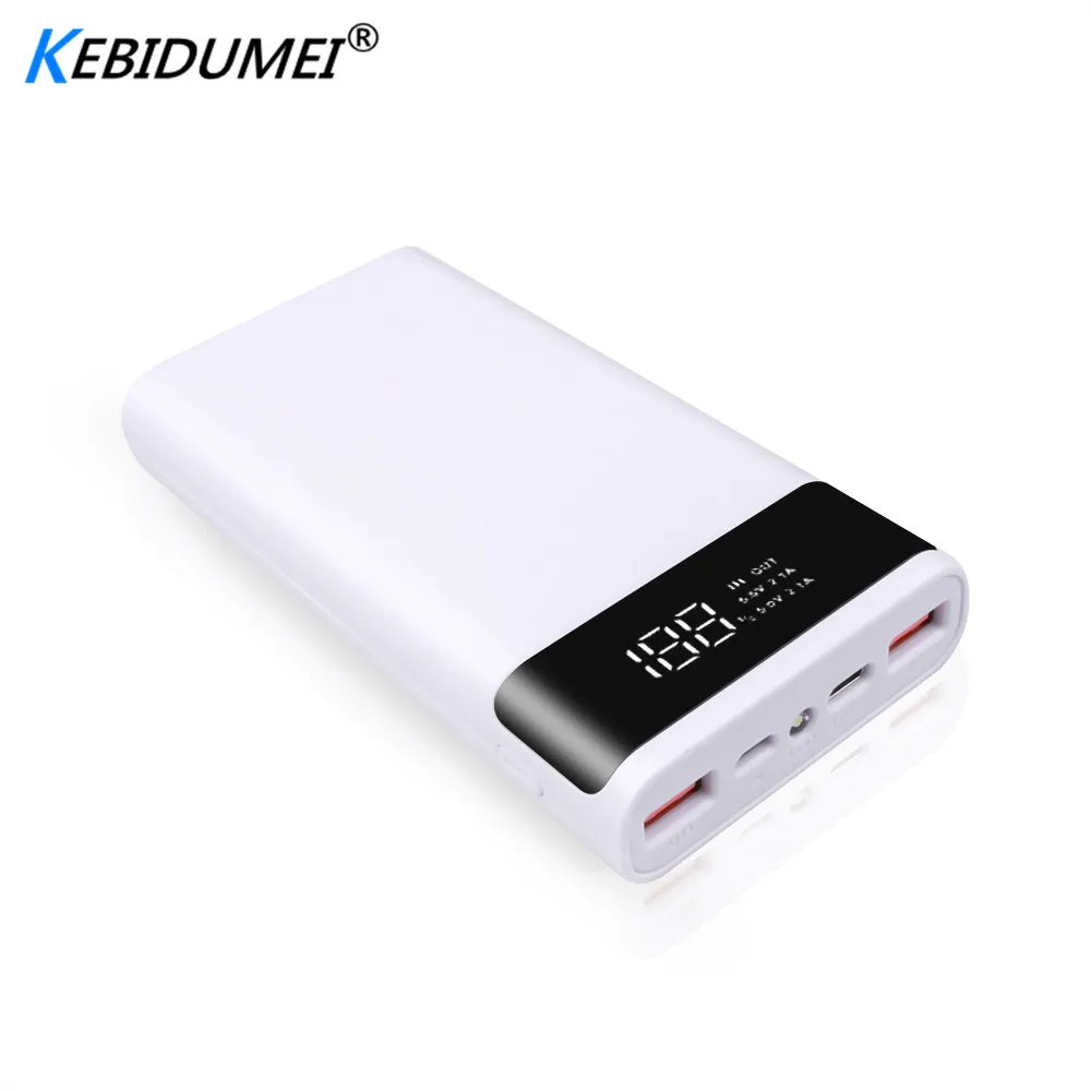 Kebidumei HOT Portable 5V 6x18650 Power Bank Battery Box Shell Case DIY Type-C Micro USB Mobile Phone Charger Box Case
Kebidumei HOT Portable 5V 6x18650 Power Bank Battery Box Shell Case DIY Type-C Micro USB Mobile Phone Charger Box Case