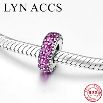 Hot DIY Gift 925 Sterling Silver Rese Red CZ fine spacer beads Fit Original LYNACCS Charm Bracelet Jewelry making for sweet girl
Hot DIY Gift 925 Sterling Silver Rese Red CZ fine spacer beads Fit Original LYNACCS Charm Bracelet Jewelry making for sweet girl