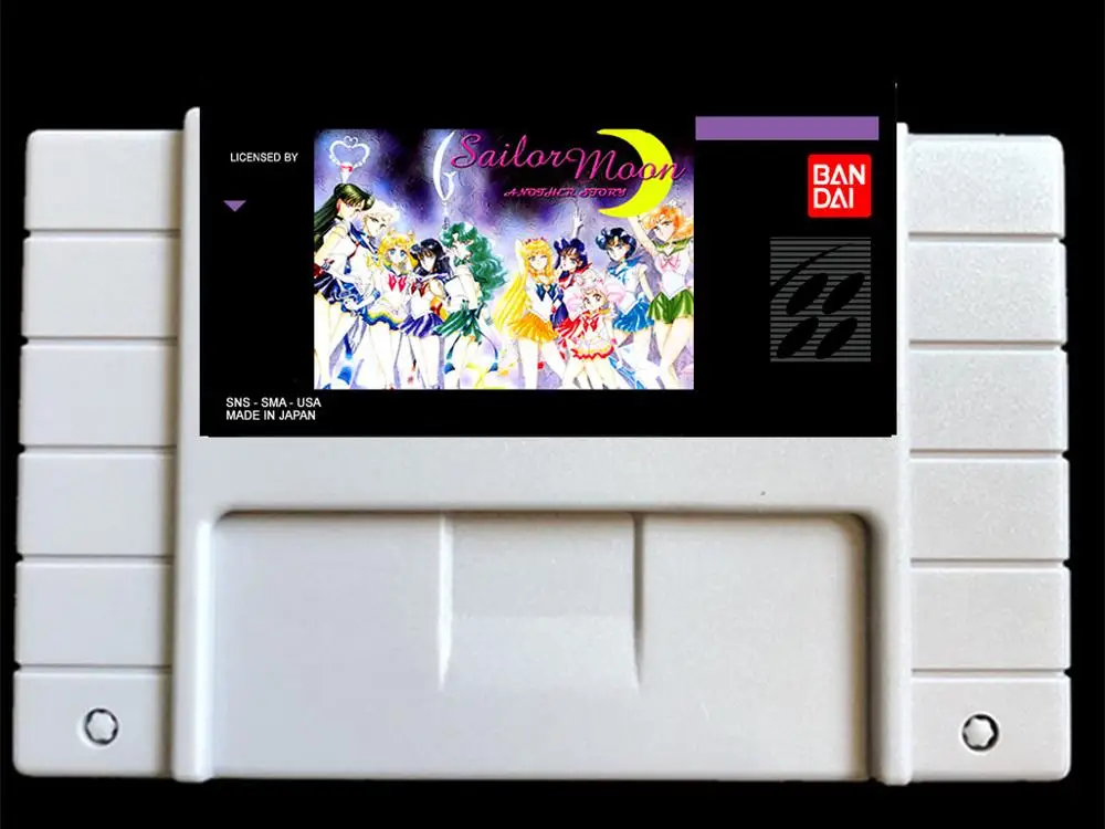 Sailor MOON another story USA- NTSC version 46 pins Video games card NTSC version for Retro Video games Console !
Sailor MOON another story USA- NTSC version 46 pins Video games card NTSC version for Retro Video games Console !