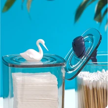 Cotton Pads Swabs Jars Organizers Storage Box For Cosmetics Container Buds Holder Accessories Transparent Acrylic Makeup Jars
Cotton Pads Swabs Jars Organizers Storage Box For Cosmetics Container Buds Holder Accessories Transparent Acrylic Makeup Jars