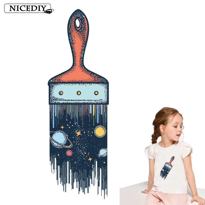 Nicediy Magic Brush Space Iron On Transfer Patch Heat Transfer Vinyl Thermo Stickers Iron On Patches For Clothes Stripes On Clot
Nicediy Magic Brush Space Iron On Transfer Patch Heat Transfer Vinyl Thermo Stickers Iron On Patches For Clothes Stripes On Clot