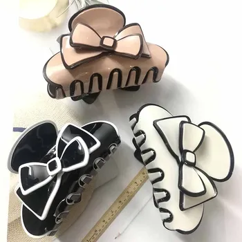 2020 New Design Fashion Acetate Hair Clips Crab Hair Claw Elegant Bow Girls Hairpins Hair Claw Clips Women Hair Accessories
2020 New Design Fashion Acetate Hair Clips Crab Hair Claw Elegant Bow Girls Hairpins Hair Claw Clips Women Hair Accessories