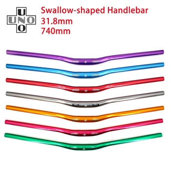 UNO Mountain Bike Handlebar Colorful MTB Bicycle Handlebar 31.8x740mm Swallow Handlebar Bent Bar Cycling Parts Bike Accessories
UNO Mountain Bike Handlebar Colorful MTB Bicycle Handlebar 31.8x740mm Swallow Handlebar Bent Bar Cycling Parts Bike Accessories