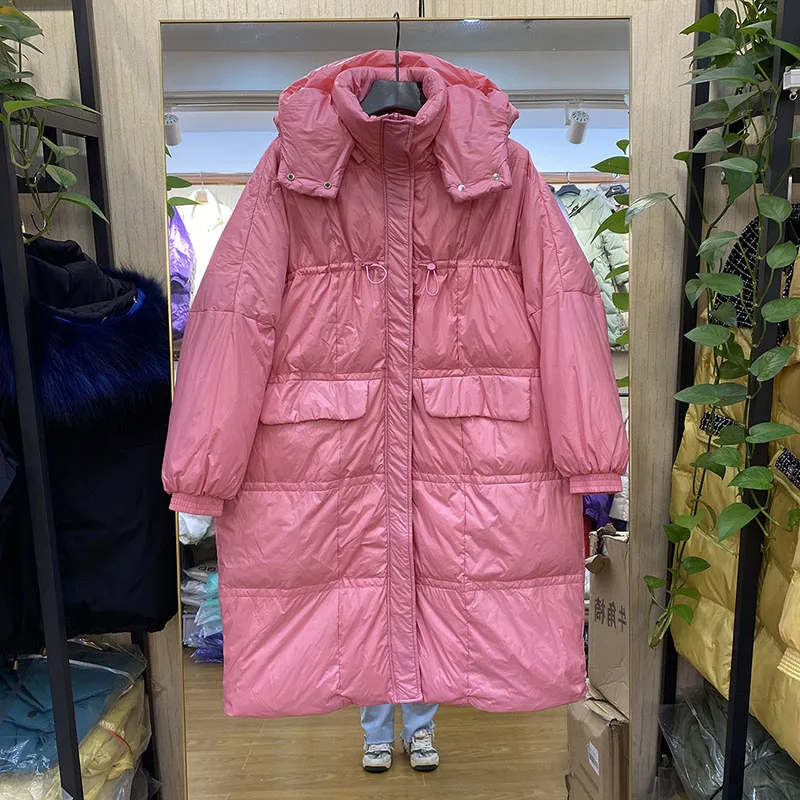 Women Mid-length Korean Loose Hooded Pink Down Cotton Jacket Winter New 2020 Keep warm Thick Fashion Parka Cotton-padded coat
Women Mid-length Korean Loose Hooded Pink Down Cotton Jacket Winter New 2020 Keep warm Thick Fashion Parka Cotton-padded coat