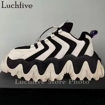 Zebra Pattern Casual Shoes Woman Lace Up Women Sneakers Round Toe Black Wedges Shoes For Women
Zebra Pattern Casual Shoes Woman Lace Up Women Sneakers Round Toe Black Wedges Shoes For Women