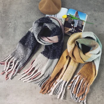 Scarf 5 Colors Seaside Soft Exquesite Imitation Cashmere Female Beautiful 1PC Comfortable Warm Double color matching Graceful
Scarf 5 Colors Seaside Soft Exquesite Imitation Cashmere Female Beautiful 1PC Comfortable Warm Double color matching Graceful