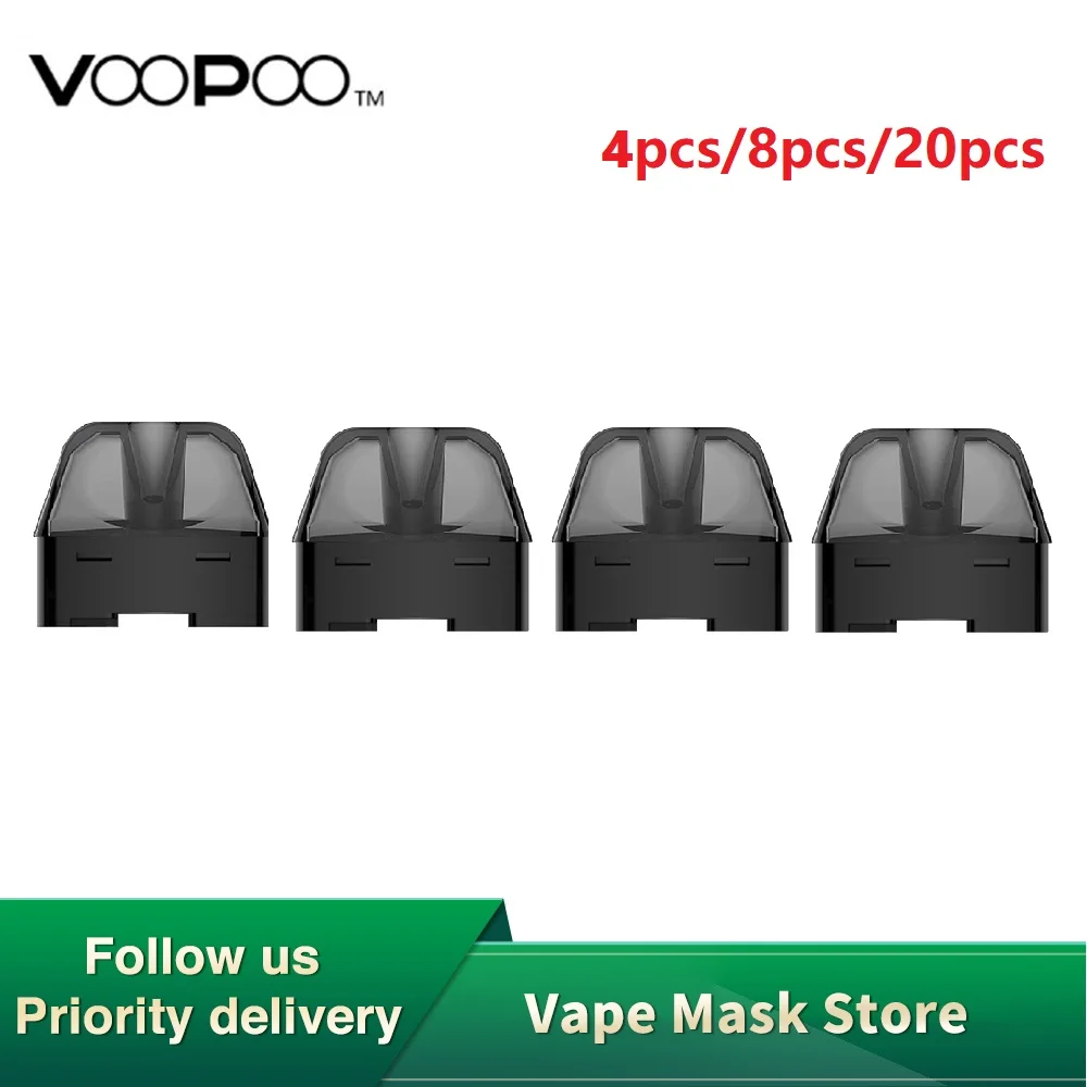 4 шт. 20 оригинальный картридж VOOPOO Find Trio Pod 2 мл/3 мл емкость электронная сигарета для