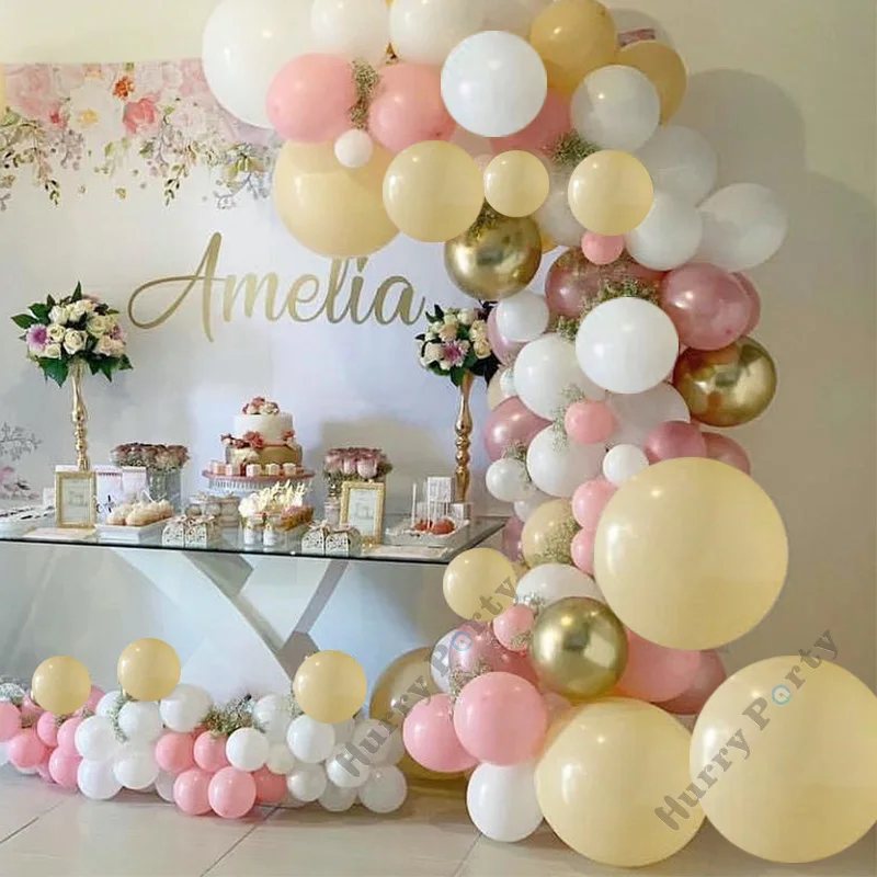 116pcs Chrome Gold Balloon Arch Garland Wedding Decoration Pastel Pink Ballon Baby Shower Birthday Party Decor Christmas Gift
116pcs Chrome Gold Balloon Arch Garland Wedding Decoration Pastel Pink Ballon Baby Shower Birthday Party Decor Christmas Gift